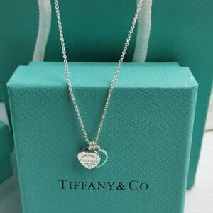 Tiffany & Co. Silver mini hearts Necklace